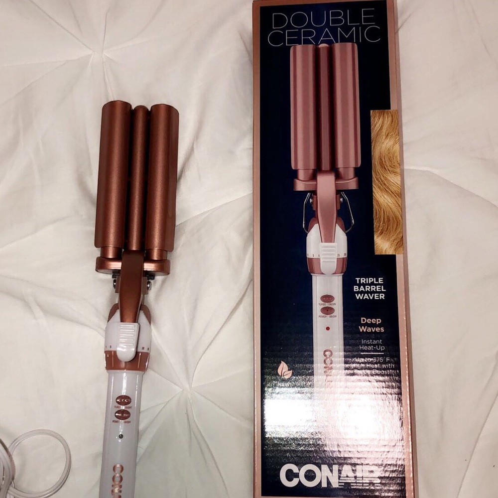 Curling Iron Conair Triple Barrer Waver